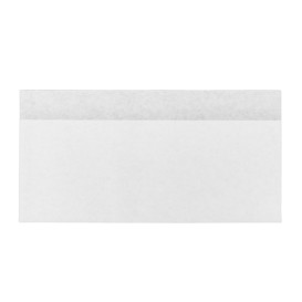 Paper Bag Grease-Proof Opened 25x13/10cm White (100 Units)