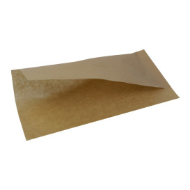 Paper Deli Wrap Grease-Proof Natural 25x13/10cm (100 Units)  