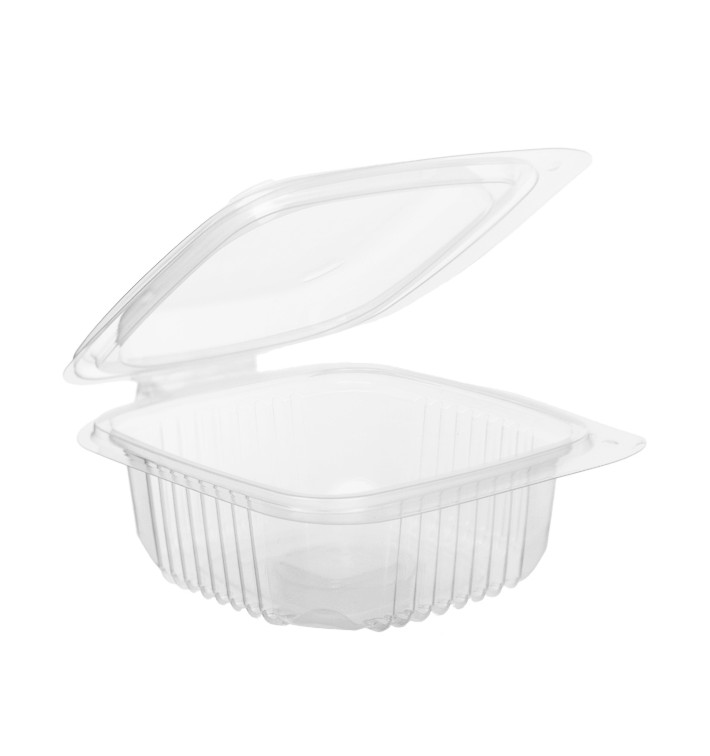 Plastic Container Microwave PP Transparente 250ml 12,3x11,4cm (50 Units) 