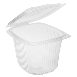 Plastic Container Microwave PP Transparente 750ml 14,2x12,3cm (600 Units)