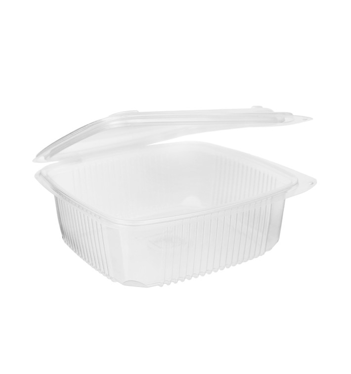 Plastic Container Microwave PP Transparente 1200ml 19,0x18,5cm (300 Units)