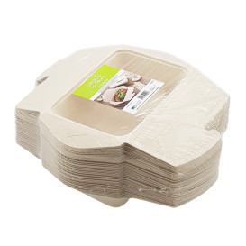 Package Sugarcane Box to Go 21x15x5cm 1000ml. (50 Units)