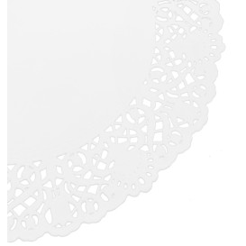 Paper Lace Doilie "Litos" White Ø30cm (2000 Units)