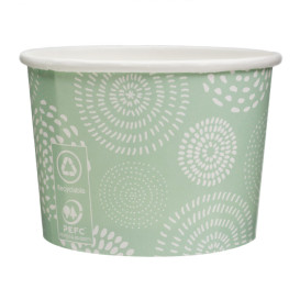 Paper Ice Cream Container Cool&Yummy 9Oz/260ml (1.320 Units)