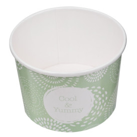 Paper Ice Cream Container Cool&Yummy 9Oz/260ml (1.320 Units)