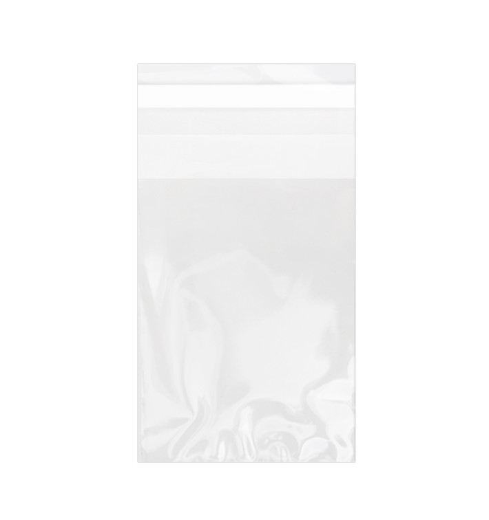 Plastic Bag with Adhesive Flap Cellophane 7x10cm G-160 (1000 Units)