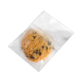 Plastic Bag with Adhesive Flap Cellophane 8x12cm G-160 (100 Units)  