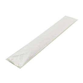 Plastic Bag with Adhesive Flap Cellophane 7x40cm G-160 (1000 Units)