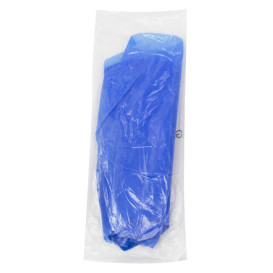 Disposable Bouffant Cap PE Hair Treatment Blue (50 Units)