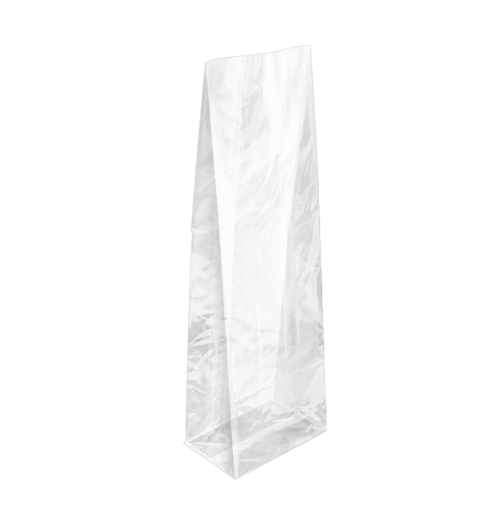 Plastic Bag Square Bottom 8x24+5cm G-160 (1000 Units)