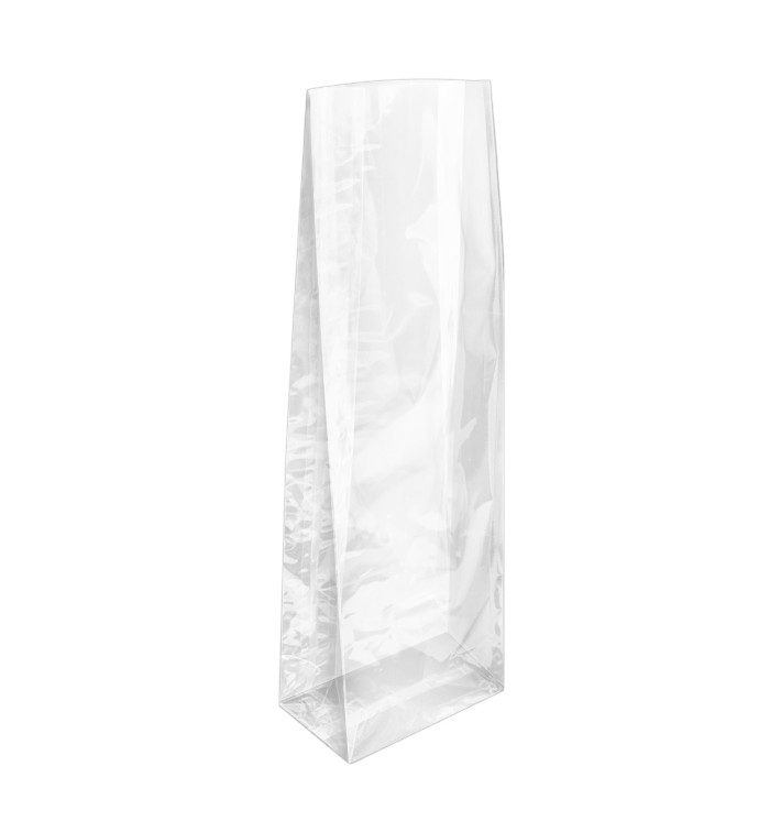 Plastic Bag Square Bottom 10x30+6cm G-160 (100 Units)  