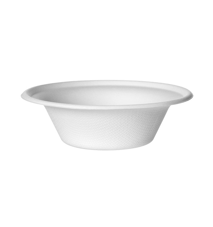 Classic Sugarcane Bowl Bagasse White 355ml (1.000 Units)