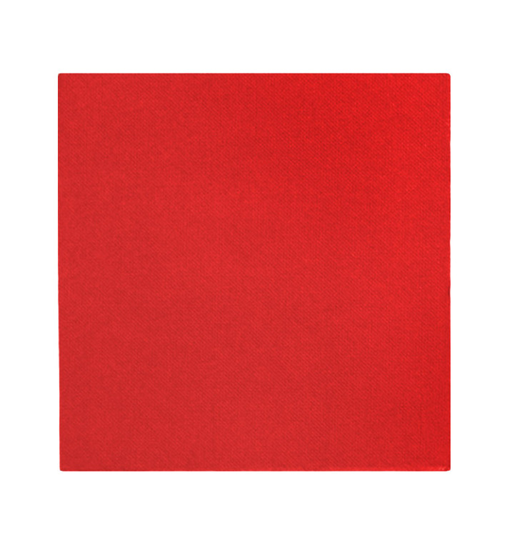 Paper Napkin Double Point Red 2C 33x33cm (50 Units) 