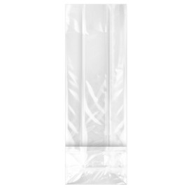 Plastic Bag Square Bottom 10x30+6cm G-160 (100 Units)  