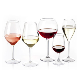 Reusable Plastic Glass Tritan “Supreme” Wine 380ml (1 Unit) 