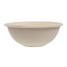 Sugarcane Bowl "Buddha" 750ml Ø17x6cm (50 Units)  