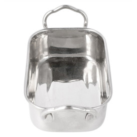 Serving Bucket Steel 14,5x9,5cm (6 Units)