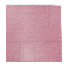 Pocket Fold Paper Napkins Vaquero Burgundy 40x40cm (960 units) 