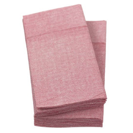 Pocket Fold Paper Napkins Vaquero Burgundy 40x40cm (960 units) 