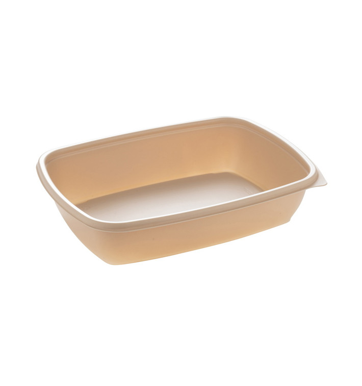 Plastic Deli Container PP Cream 900ml 23x16,5cm (300 Units)