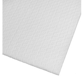 Disposable Airlaid Towel for Hair Salon White 40x80cm 50g/m² (25 Units)