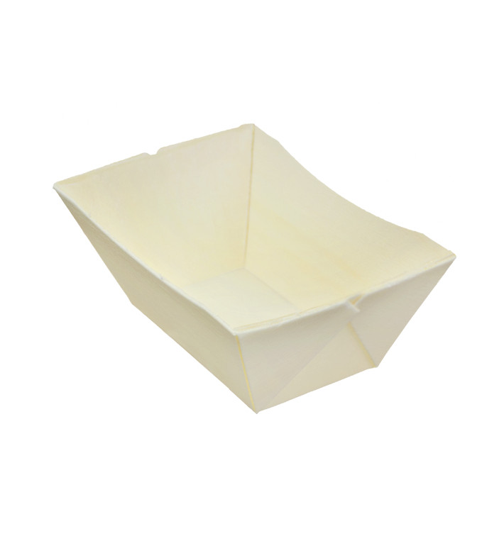 Woolen Food Boat Tray 140ml 10,7x6,7cm (432 Units)