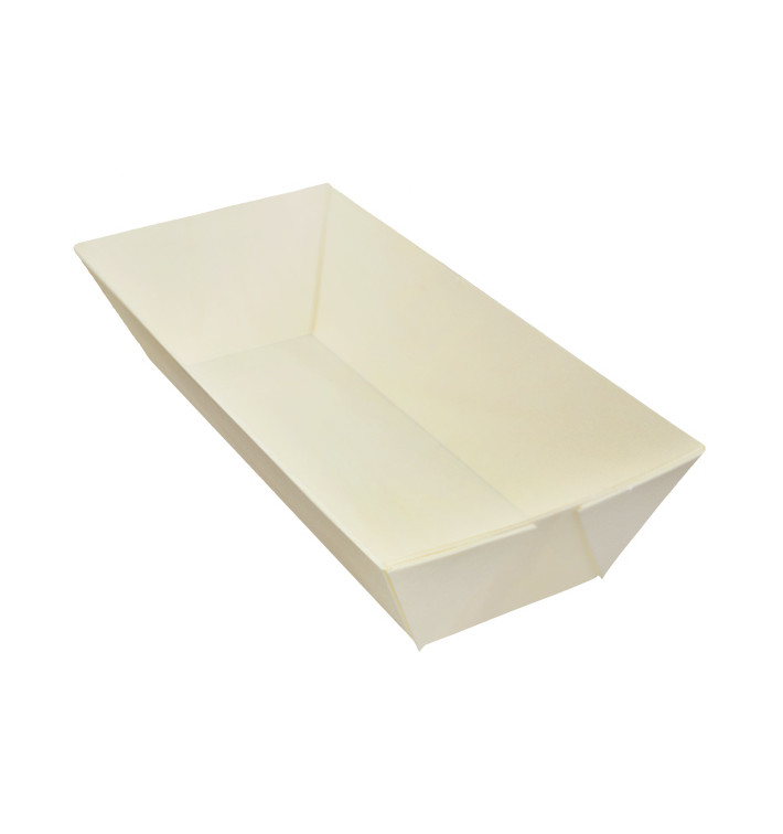 Woolen Food Boat Tray 410ml 19,5x7,7cm (144 Units)