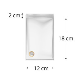 Plastic Zip Bag Autoseal 12x18cm G-160 (100 Units)  