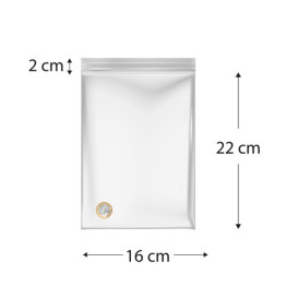 Plastic Zip Bag Autoseal 16x22cm G-160 (1000 Units)