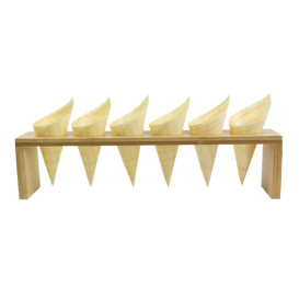 Bamboo Food Cones Holder 33,5x6x8cm (1 Stück)