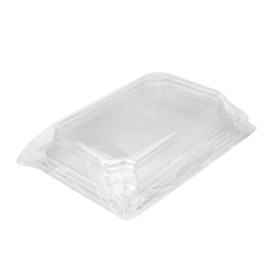 PET Plastic Lid for Container 500ml 20x12,5cm (144 Units)