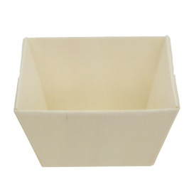 Wooden Tasting Square Cup 65ml (24 Units)