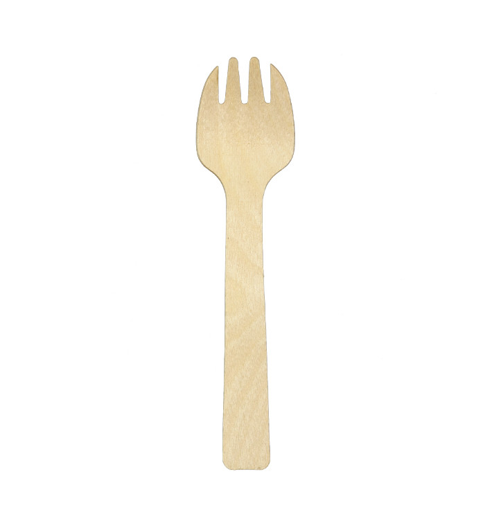 Wooden Spork 10,5cm (1000 Units)