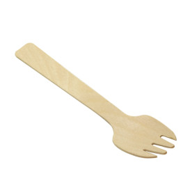 Wooden Spork 10,5cm (1000 Units)