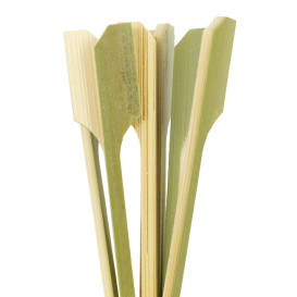 Natural Green Bamboo Golf Skewer 9cm (100 Units)  