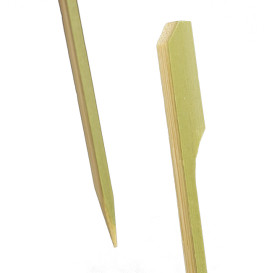 Natural Green Bamboo Golf Skewer 9cm (100 Units)  