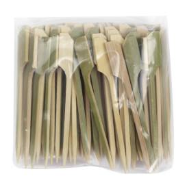 Natural Green Bamboo Golf Skewer 9cm (100 Units)  