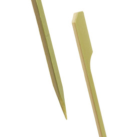 Natural Green Bamboo Golf Skewer 12cm (50 Units)  