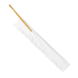 Wooden Toothpick Turned Paper Wrapped 6,5cm (5 Units)