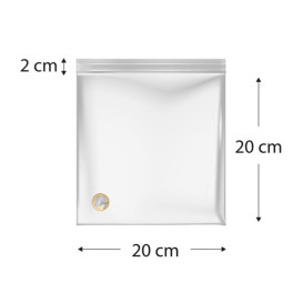 Plastic Zip Bag Seal top 20x20cm G-200 (1000 Units)