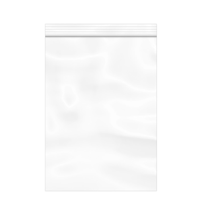 Plastic Zip Bag Seal top 18x25cm G-200 (100 Units)  