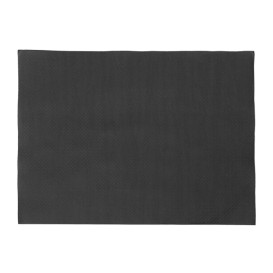 Placemat of Paper in Black 30x40cm 40g/m² (1.000 Units)