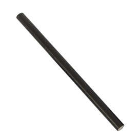 Paper Straw Straight Black Ø0,6cm 14cm (6.000 Units)