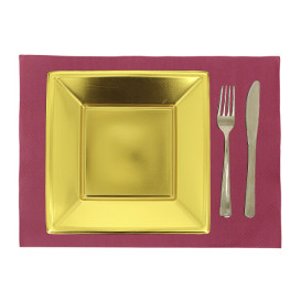 Placemat of Paper in Fuchsia 30x40cm 40g/m² (1.000 Units)