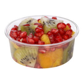 Tub Deli Container PLA Clear Compostable 240ml (500 Units)