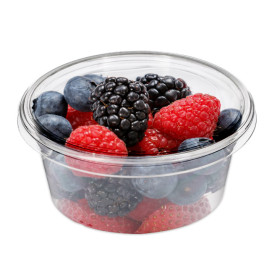 Lid for Tub Deli Container PLA Clear Compostable 145ml (100 Units)