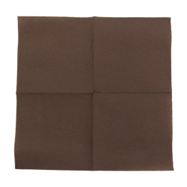 Paper Napkin Double Point Brown 2C 33x33cm (1.200 Units)