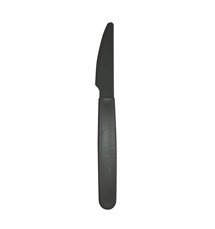 Durable Reusable Knife PP Anthracite 18,5cm (6 Units)