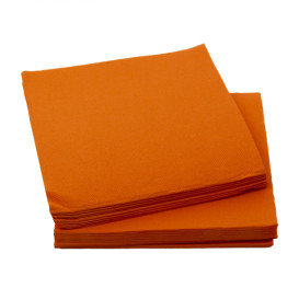 Paper Napkin Double Point Orange 2C 33x33cm (1350 Units)