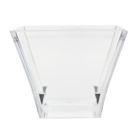 Tasting Plastic Bowl Durable SAN "Pagoda" Clear 88ml (6 Units) 